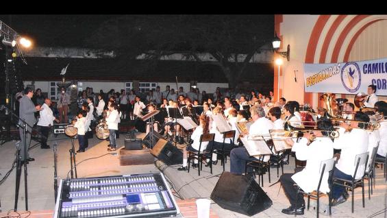 Banda Infanto Juvenil de Camilo Aldao / Foto de Agencia Córdoba Cultura
