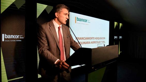 FINANCIAMIENTO. Nicolás Albrisi, gerente de Bancor, disertó en la jornada (Ramiro Pereyra) FINANCIAMIENTO. Nicolás Albrisi, gerente de Bancor, disertó en la jornada (Ramiro Pereyra)