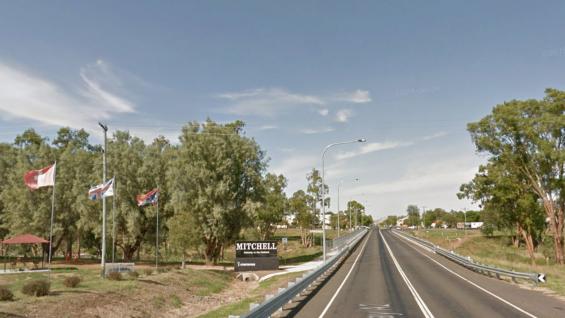 MITCHEL. La ruta donde fue el control