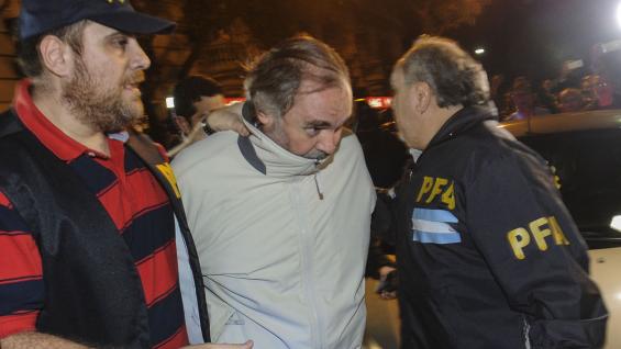 PÉREZ GADÍN. También fue detenido este martes (DyN).