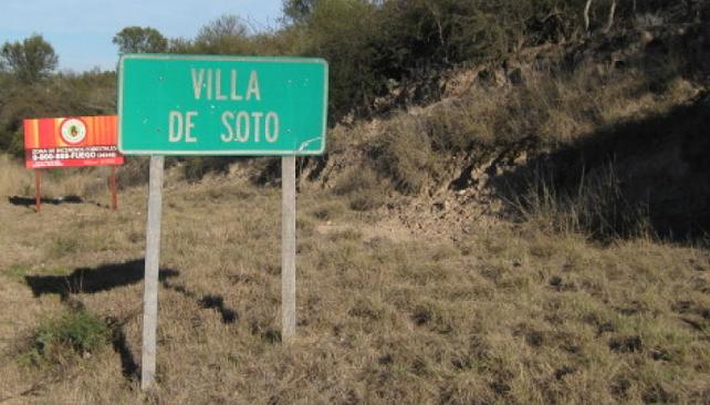 VILLA DE SOTO. La ruta donde se produjo la detención (Captura Google Street View).