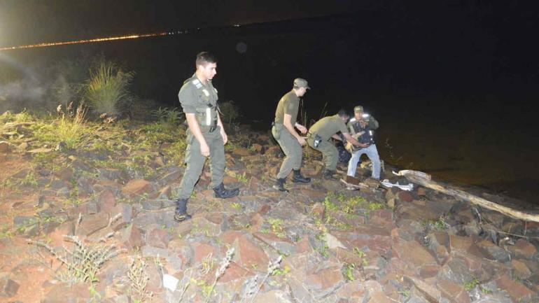 OPERATIVO. En Misiones (Gendarmería Nacional).