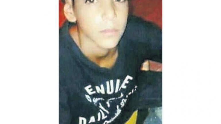 Última víctima. Joaquín Taborda tenía 13 años. Murió en un choque. 