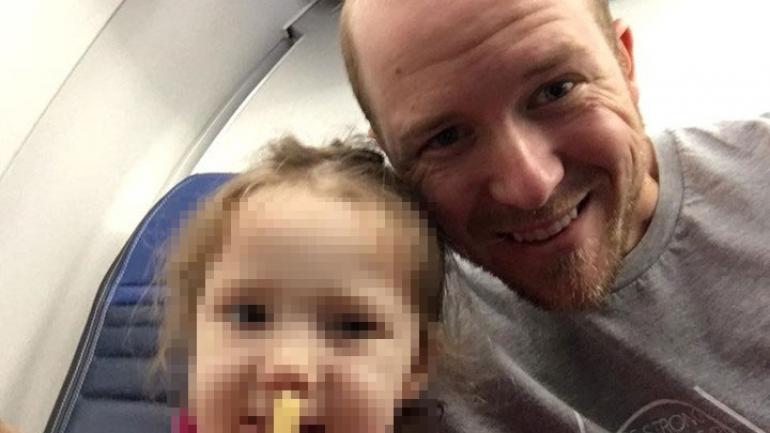 Addy y su papá Matt