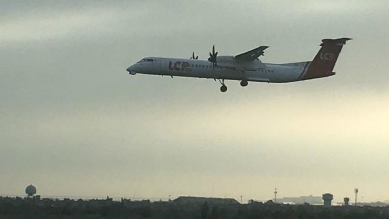 El dramático aterrizaje de un avión en el aeropuerto de Lima
