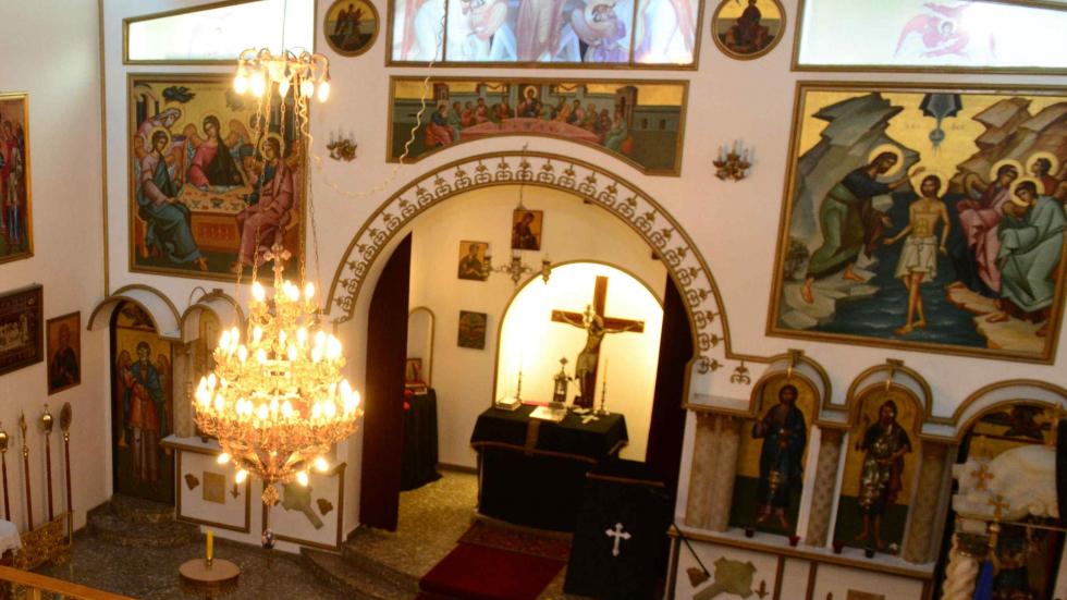  La Iglesia Ortodoxa Griega, un templo opcional para visitar (Martín Baez/Archivo)